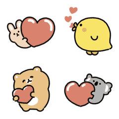 Emoji binatang yang cantik