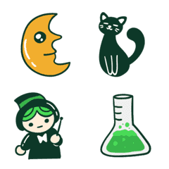 Cute Witch Animated Emoji