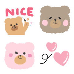 Emoji of Teddy bear, Kuma chan