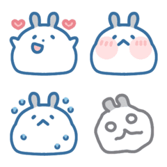 Starry-Whale Friends - Rabbit Emoji