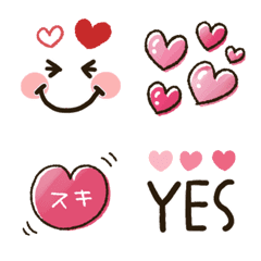 Heart valentine emoji