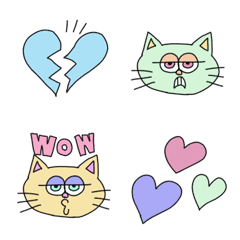 Nasty Cat Emoji