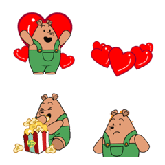 Love Cute Pants Bear Emoji