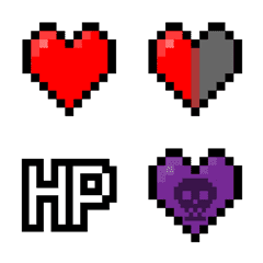 Pixel Heart Gauge