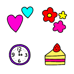 Everyday and simple emoji
