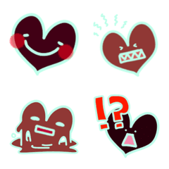 heart chocolate emoji