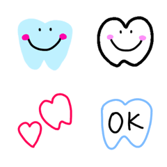 Cute tooth emoji!
