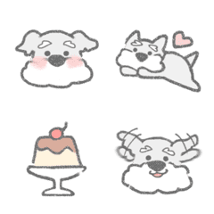 sweet schnauzer emoji