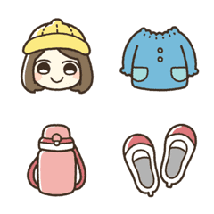 อิโมจิไลน์ Schools students emoji
