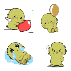 Little dino 3 : Animated emoji