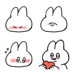 感情的なウサギ