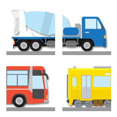 papercut art connect vehicle emoji part2