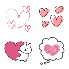 Designers heart emoji