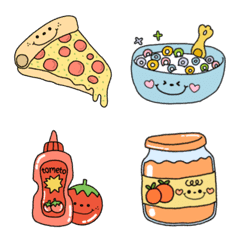 emoji food by minimon