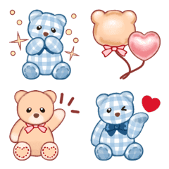 Teddy Bear's Friends - Animated Emoji -
