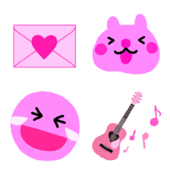PINKY  LOVERS -Animation Gyaru Emojis-