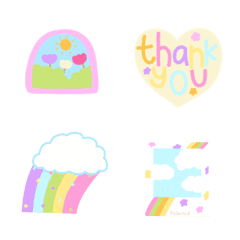 Cuties pastel emoji