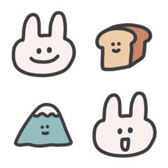 87 rabbit Emoji 1.0