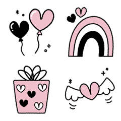 The various heart Emoji