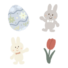 kumakichi Spring Emoji