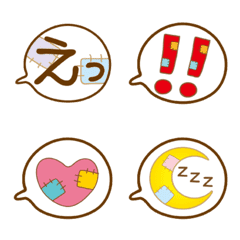 kawaii POP fukidashi emoji