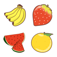 Fruits emoji 1