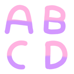ABC:Pink & Purple