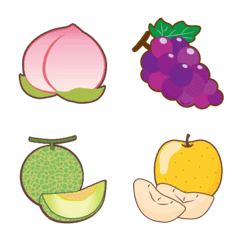 Fruits emoji 2