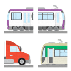 papercut art connect vehicle emoji part3