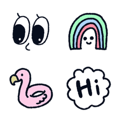 Various pretty emoticons-1