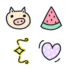 Various pretty emoticons-2