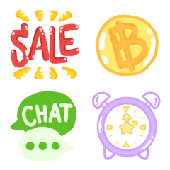 Saler online pastel cuteness emoji