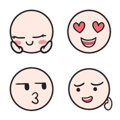 Funny face animated emoji