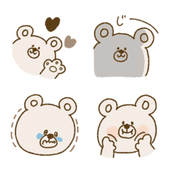 kumachan basic emoji