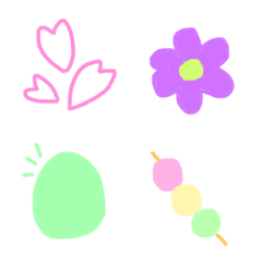Pastel Spring Cute Emoji