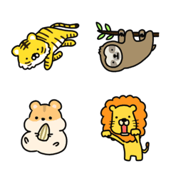 Everyday of loose animals. Emoji