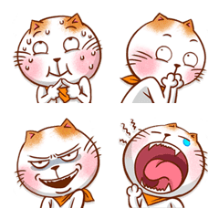 Cat crazy love 3 Emoji so cute