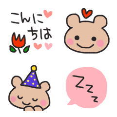 LOVE bear Emoji