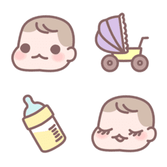 a cute baby Emoji