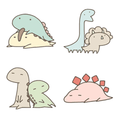 Cute Dinosaurs -Ambiguous reply [Emoji]