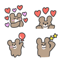 CuteBear Move Emoji