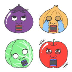 Fruit and Vegetable Emoji