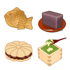 Moving Japanese sweets emoji1