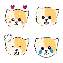 Expression emoji 1 of a dog