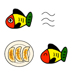 KIBUNA-yellow crucian carp (Emoji)