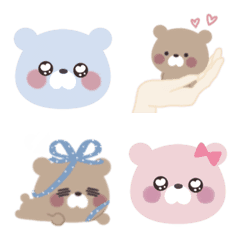 Loose bear *. Assorted emoji