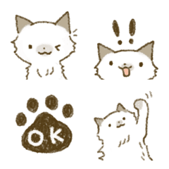 Cat Emoji (long hair)