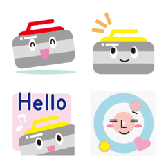 Curling flat design Emoji 2