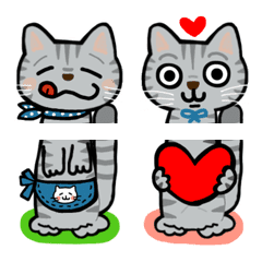 Shima Shima Cat Stickers