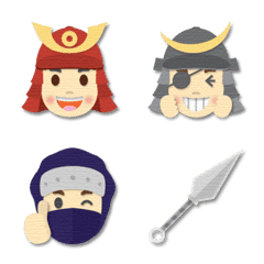 sengoku warlords & ninja emoji